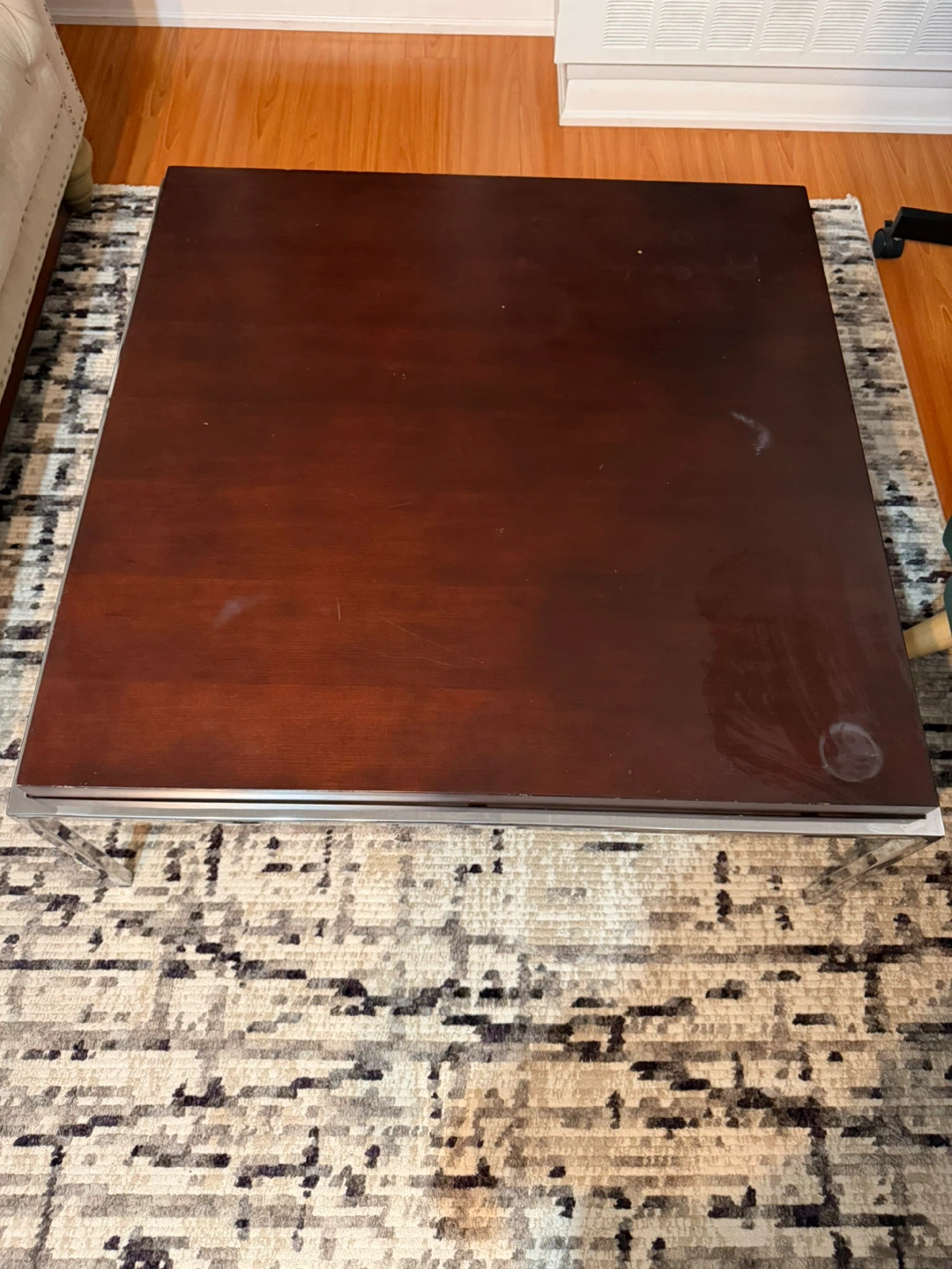 Modern Square Coffee Table - photo 3