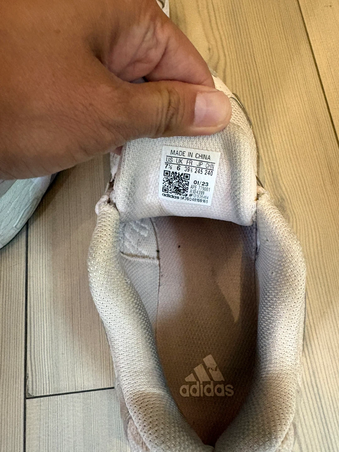 Women Adidas Running Shoes Pale Pink - photo 3