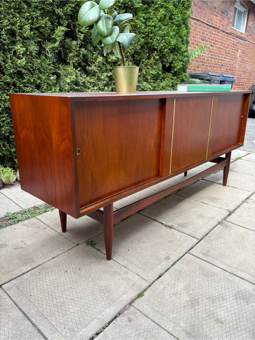 MCM Walnut Credenza - photo 3