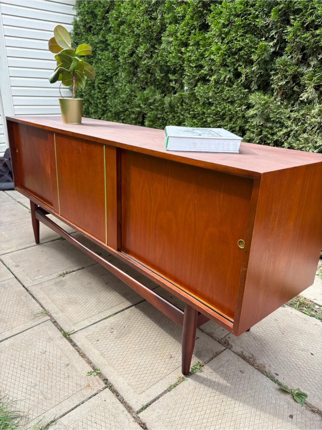 MCM Walnut Credenza - photo 4