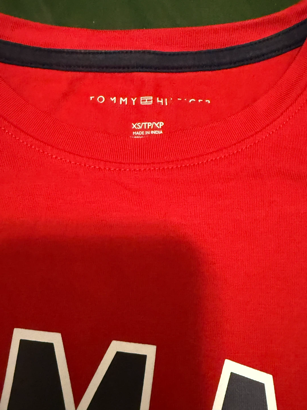 Tommy Hilfiger Red Logo T-Shirt Dress Size XS - photo 3