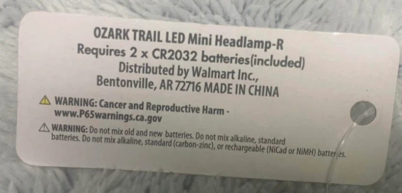 Brand New Ozark Trail Mini LED Headlamp (Never Used) - photo 2