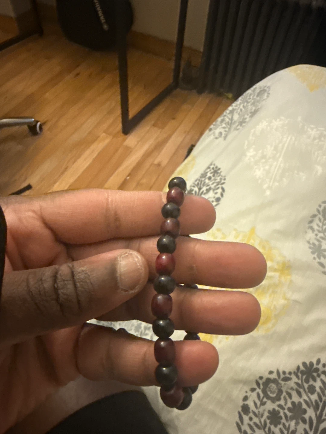 Beaded Stretch Bracelet set +Chinese ancient writing - photo 4