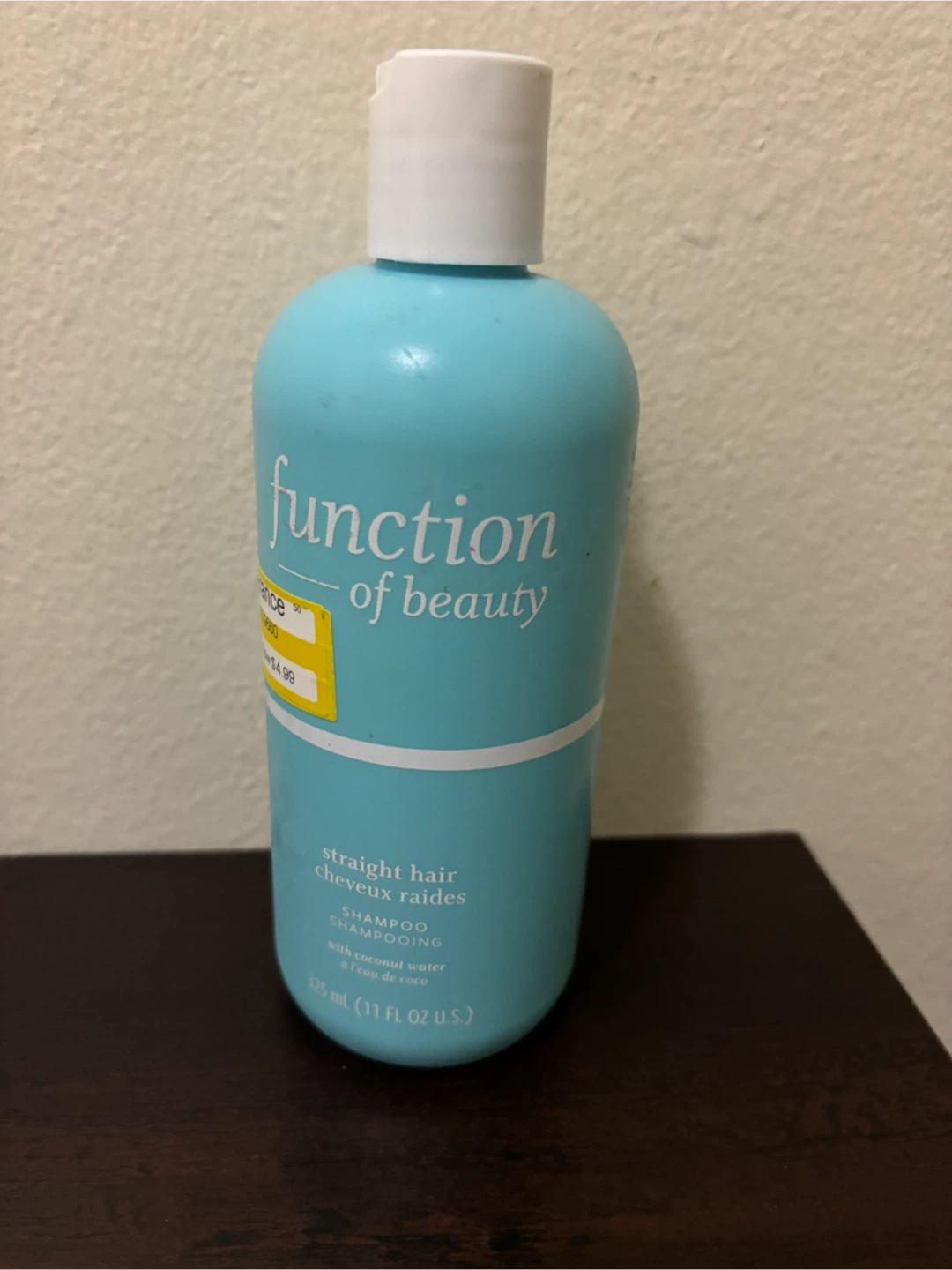 CLEARANCE-Function of Beauty Straight Hair Shampoo