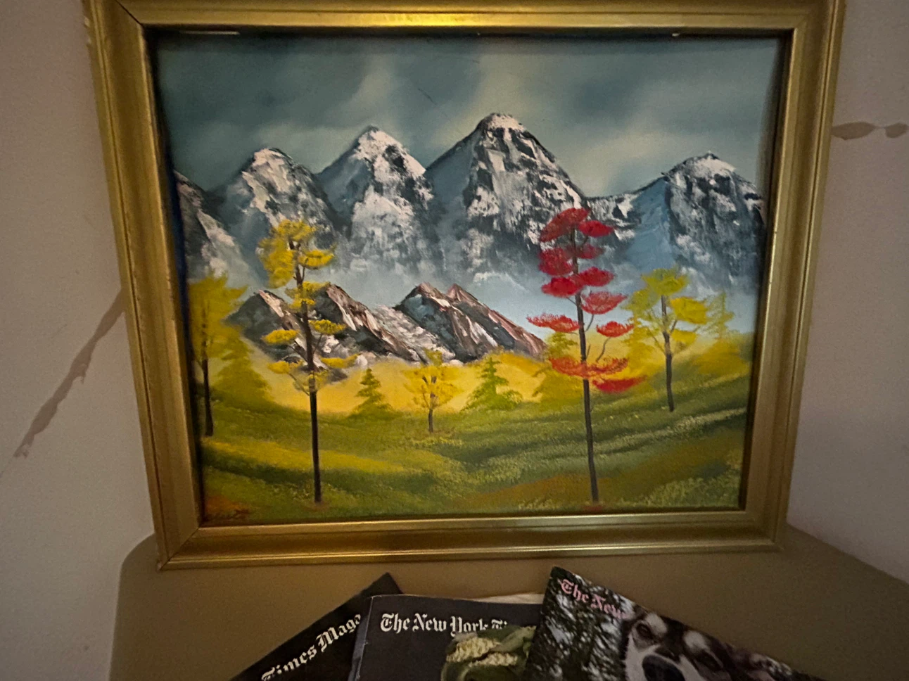 Art Furniture by yours truly + mountains landscape (retail $125) - photo 5