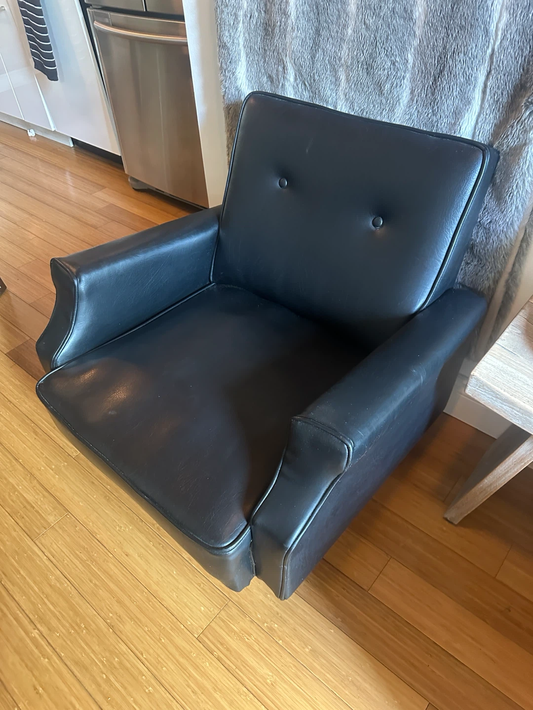 VINTAGE MCM CLUB LOUNGE CHAIR MID CENTURY MODERN