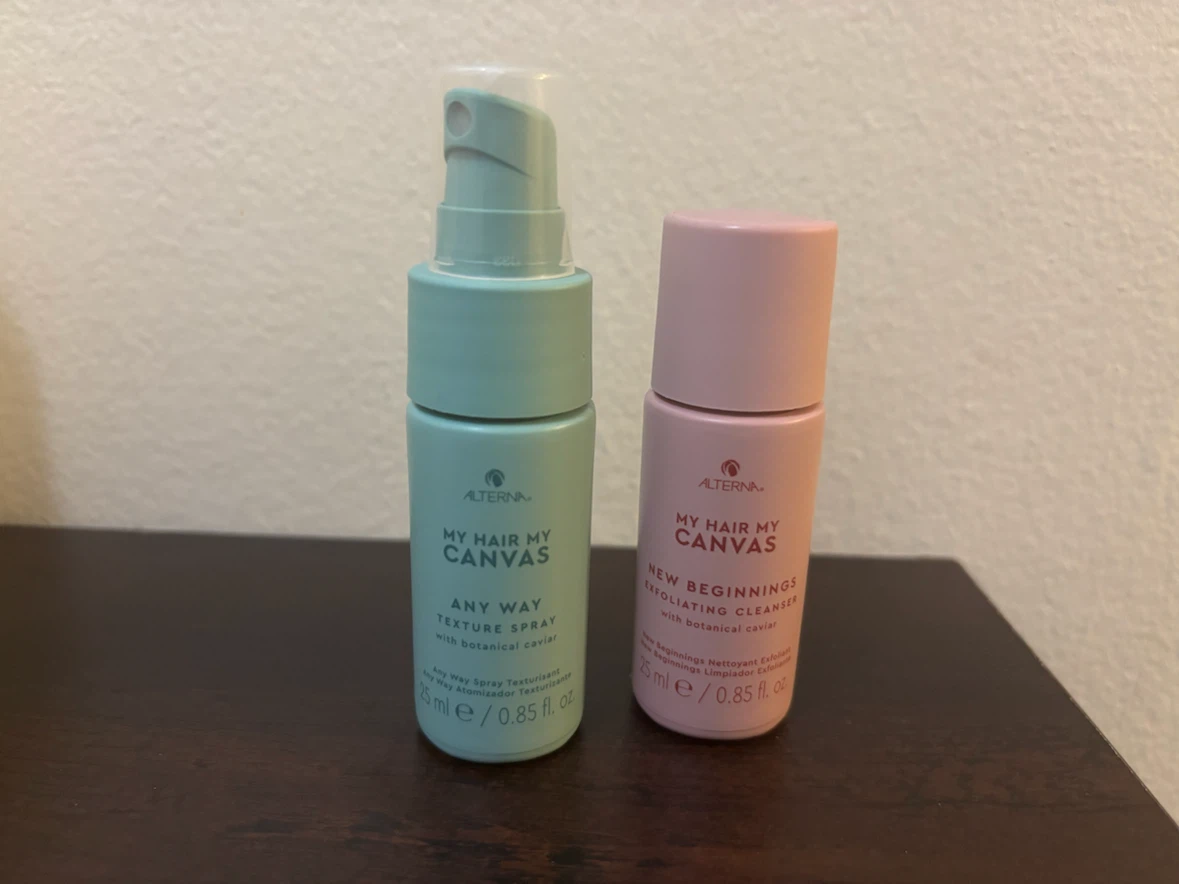 CLEARANCE-Alterna My Hair My Canvas Texture Spray and Cleanser