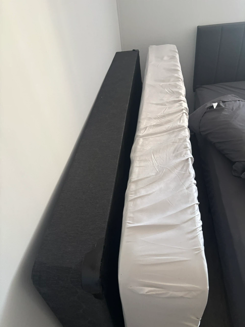 Metal Bed Frame with Mattress and Box Spring - photo 2