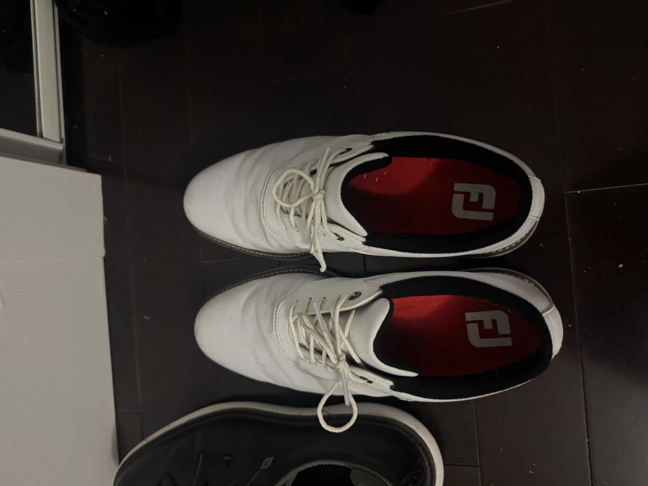 FootJoy Golf Shoes - White and Black Pairs