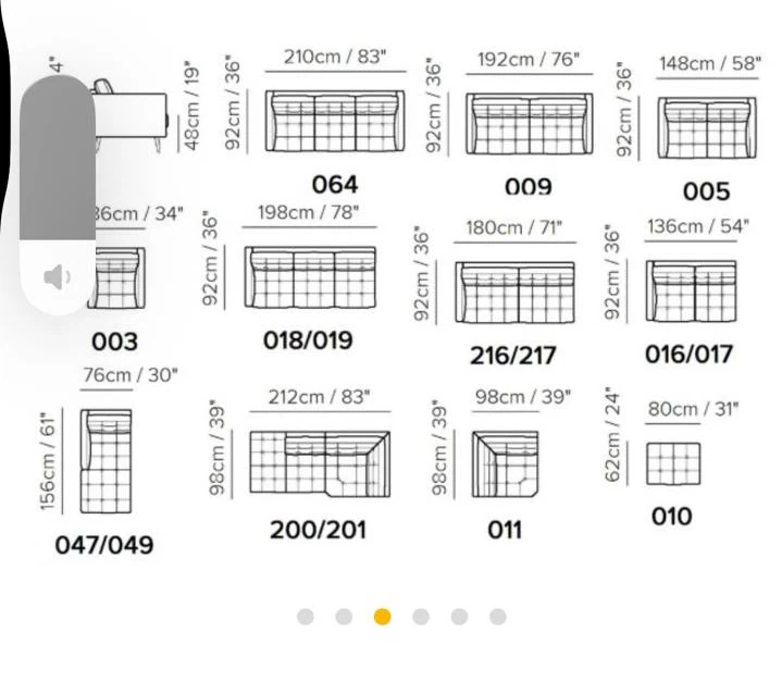 White Modular Sectional Sofa - photo 4