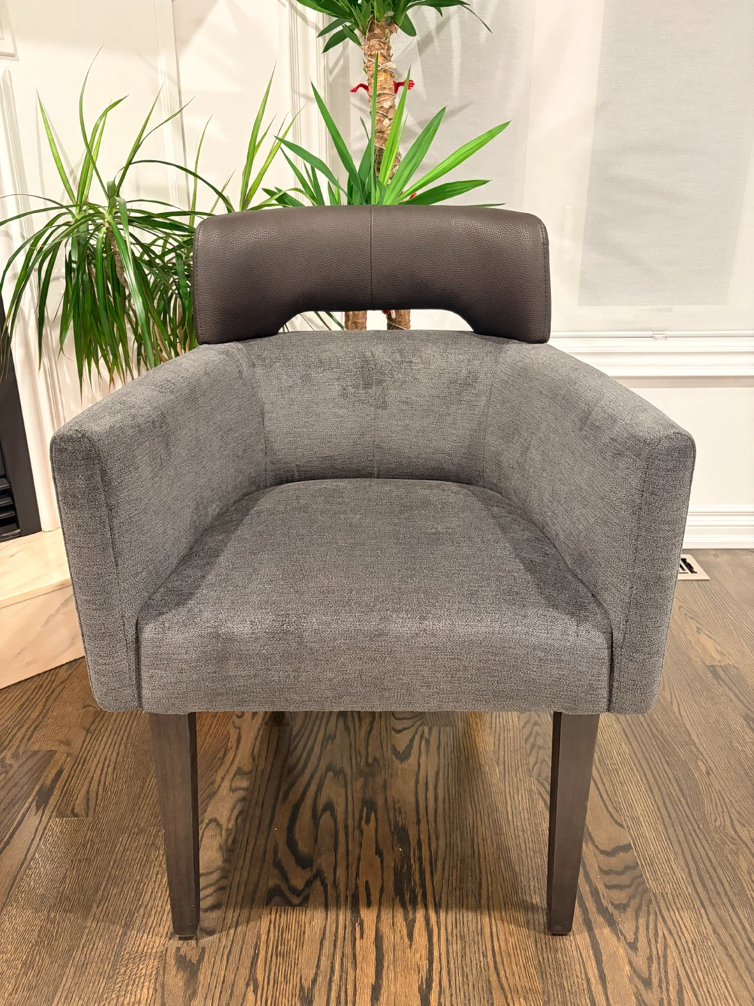 Modern Grey Accent Chair