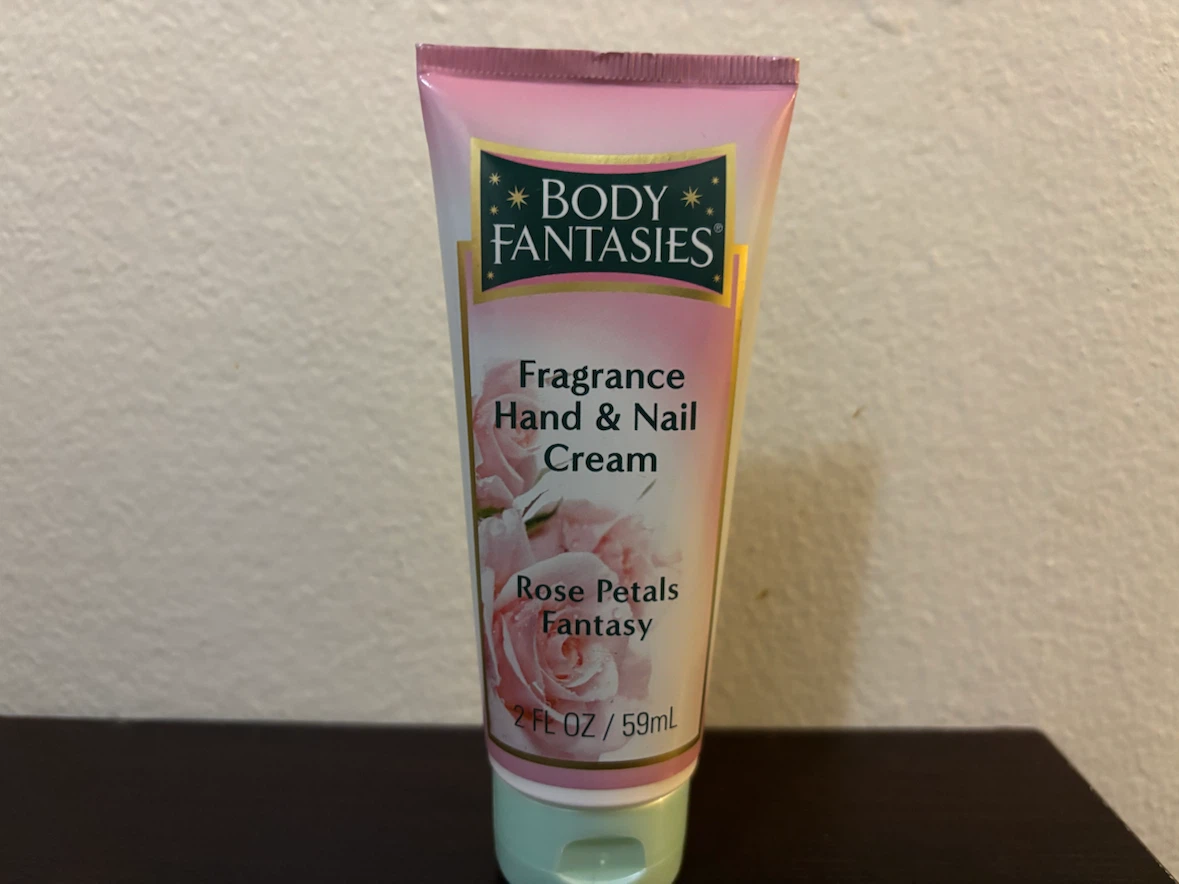 CLEARANCE-Body Fantasies Rose Petals Hand & Nail Cream