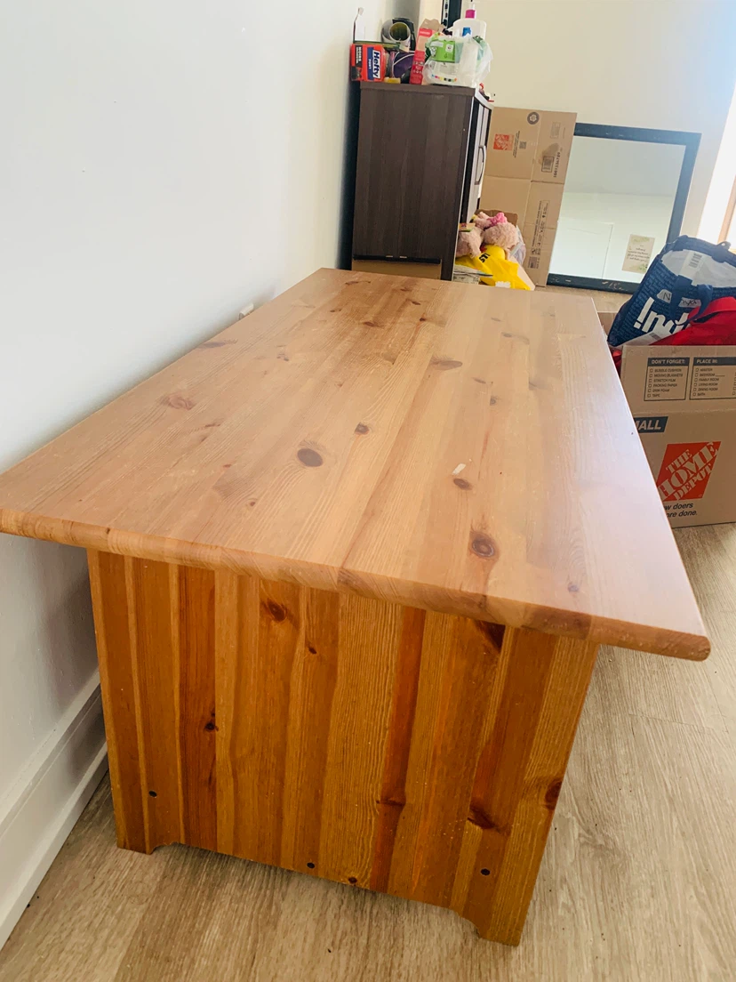 IKEA Pine Media Console