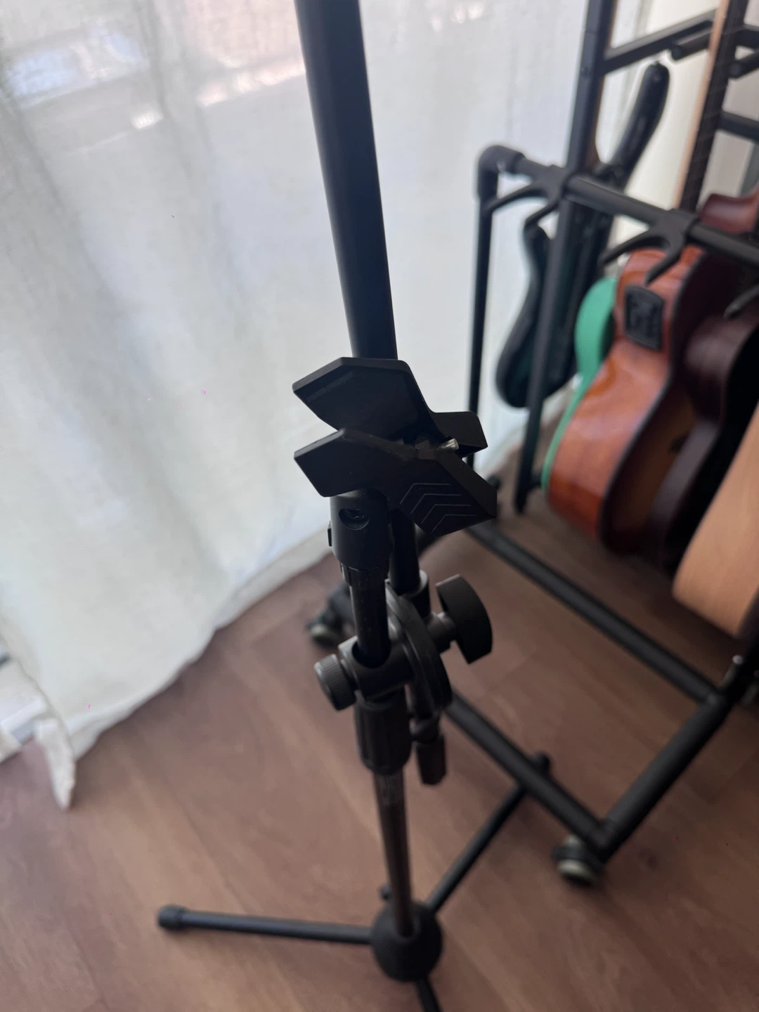 Adjustable Microphone Stand with Clip - photo 2