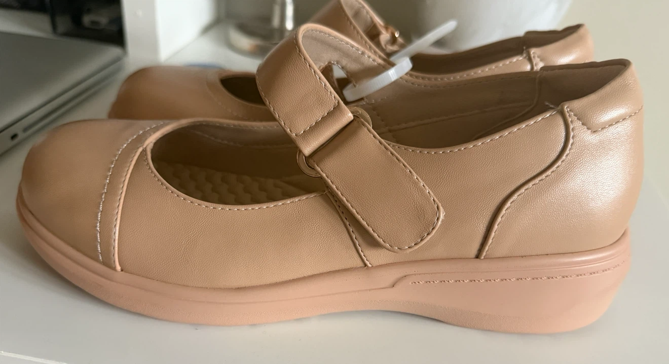 Cusolemore Beige Mary Jane Shoes - photo 2