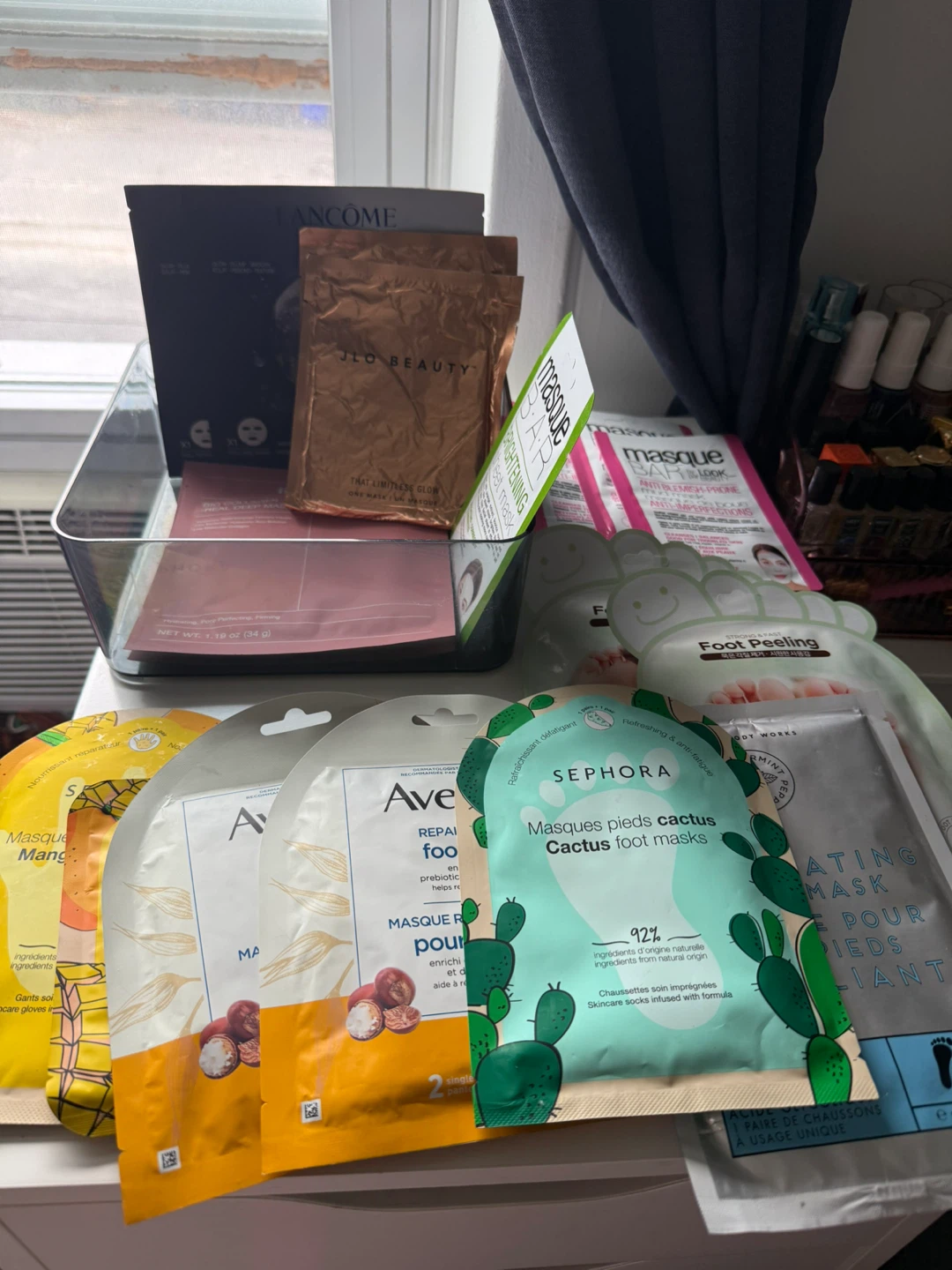 Assorted Facial and Foot Masks