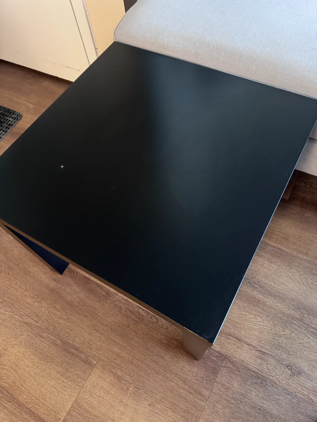 Black IKEA Lack Side Table - photo 3