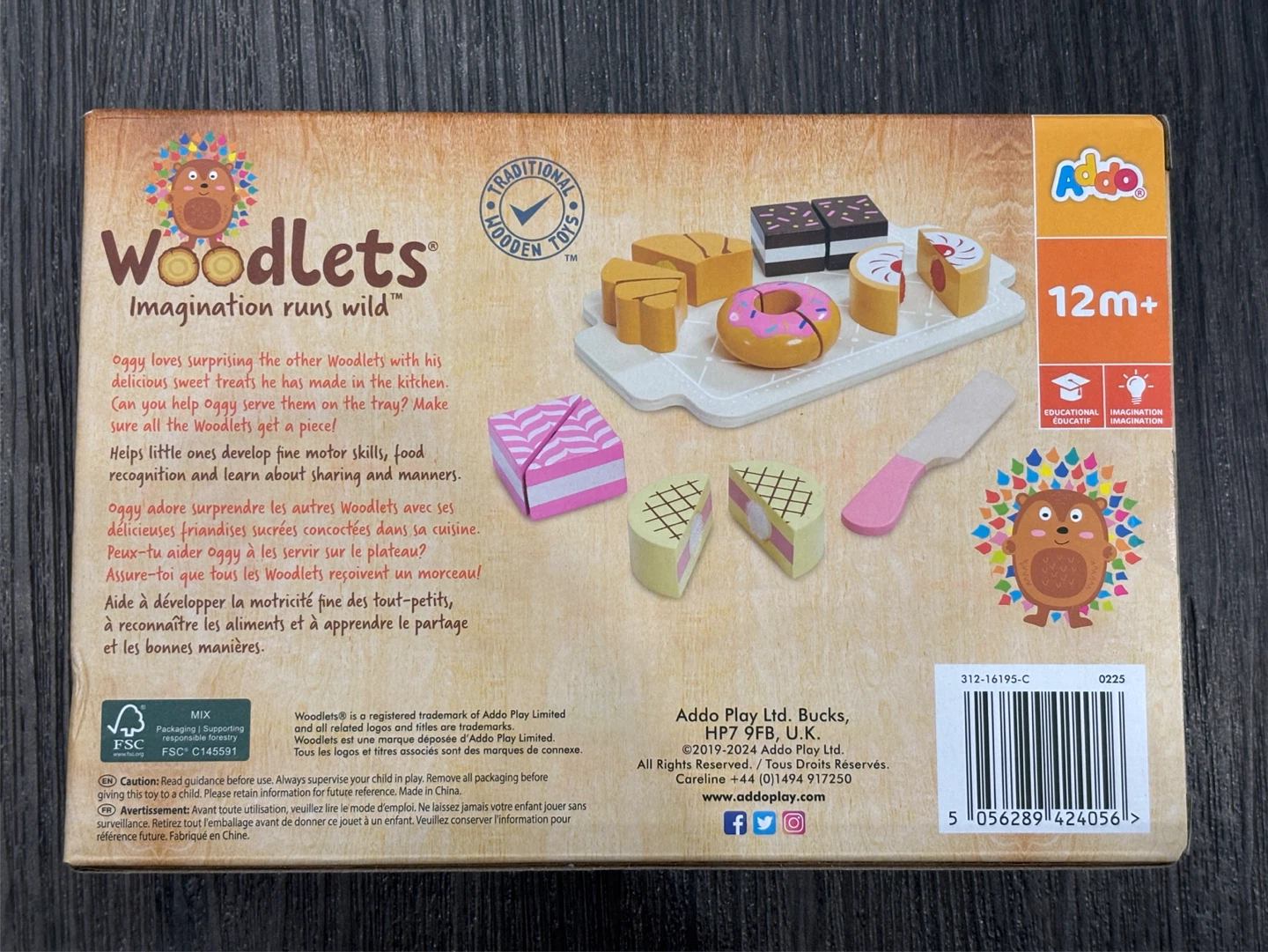 Woodlets Slicing Food Playset (Giftable) - photo 2