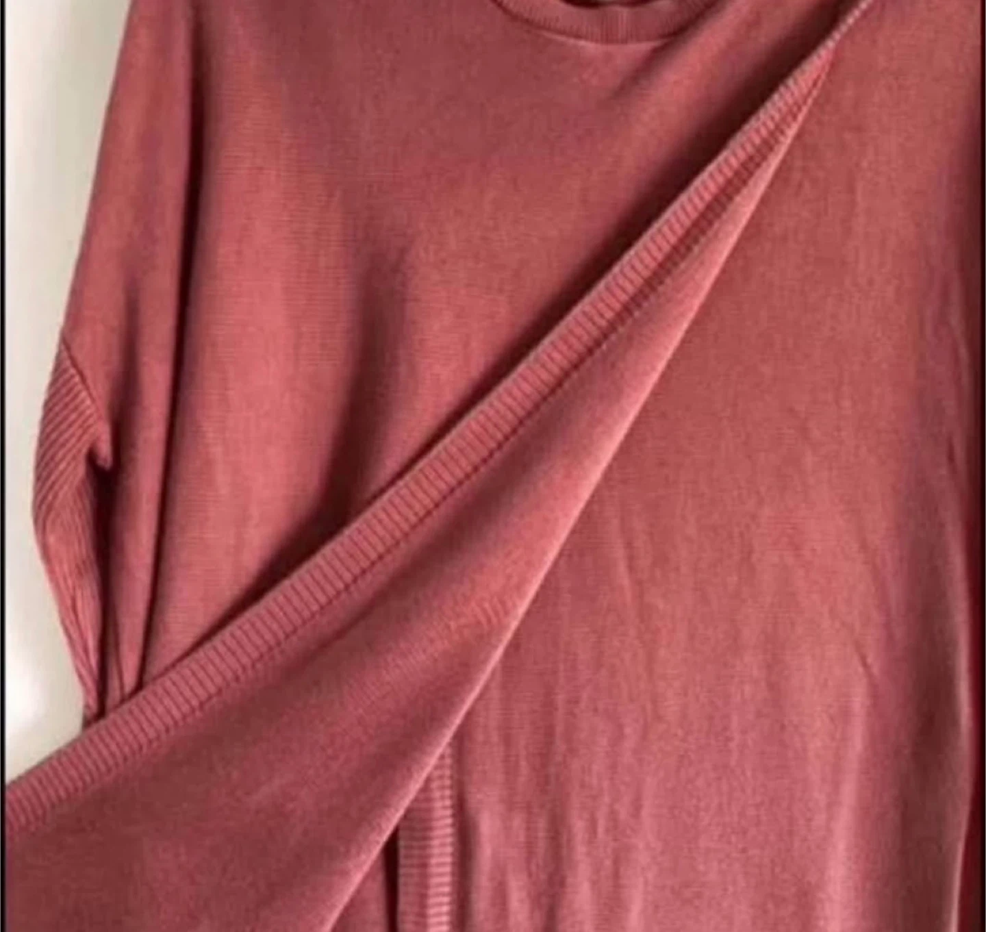 Dusty Rose Knit Sweater Tunic - photo 2