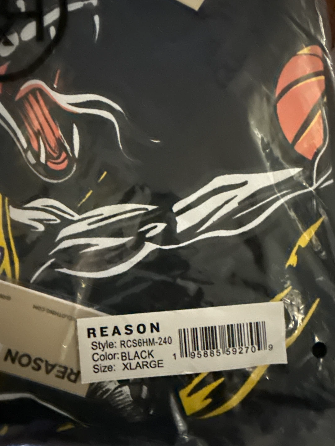 Reason Legends Kobe Bryant 24 Graphic Hoodie Black XL - photo 5