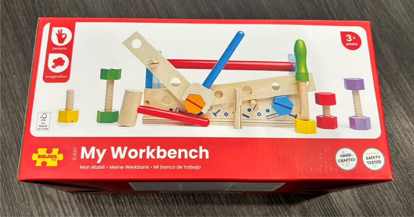 Bigjigs Toys My Workbench (Giftable)