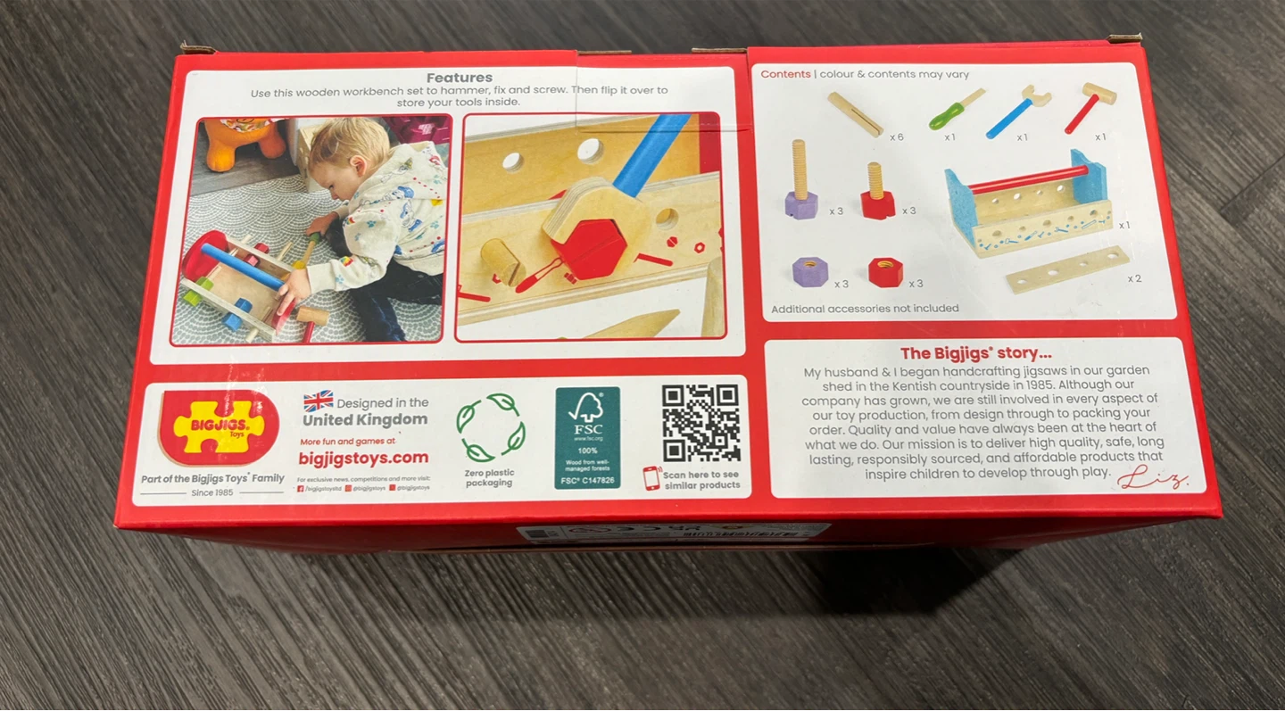 Bigjigs Toys My Workbench (Giftable) - photo 2