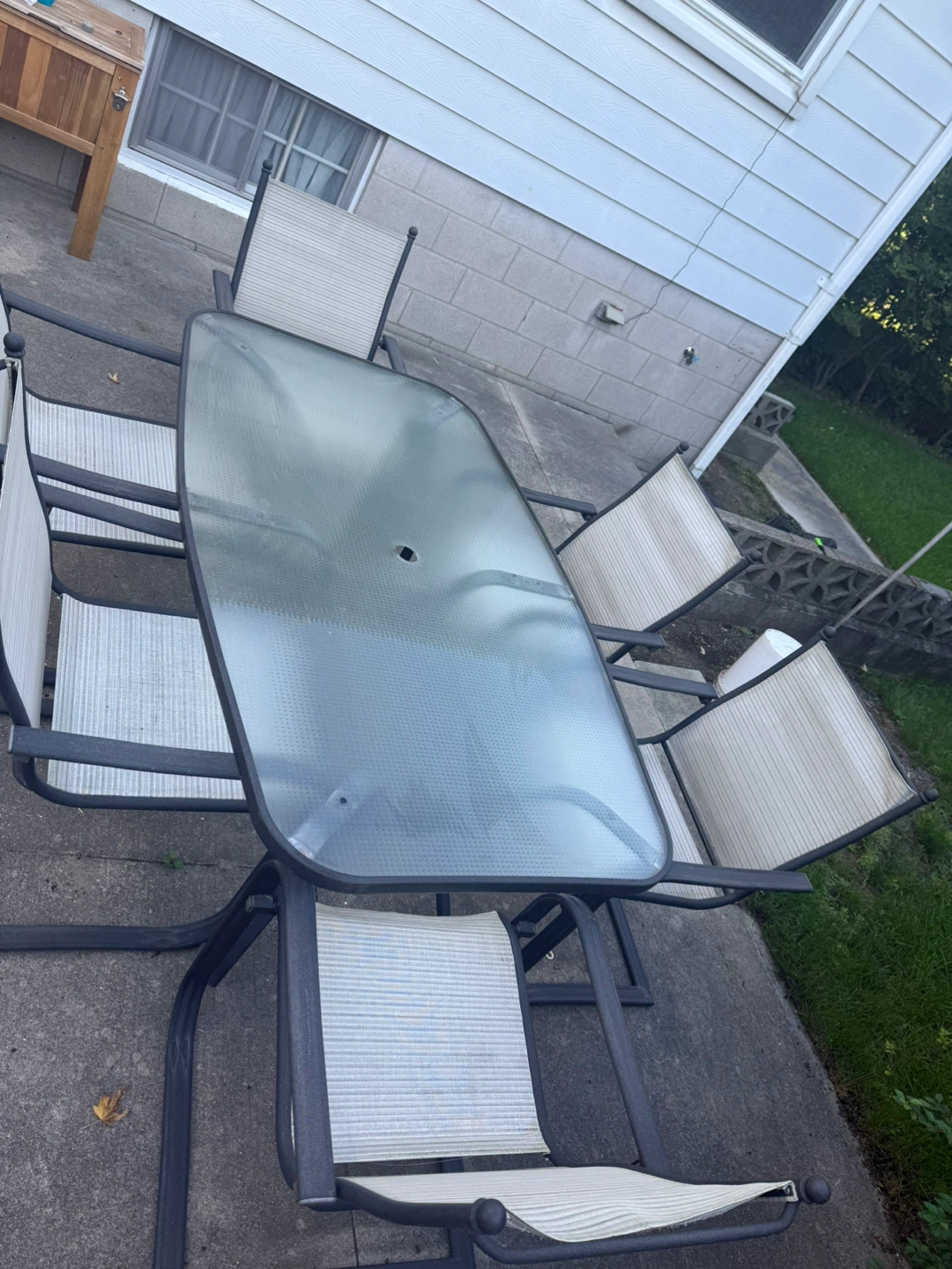 Outdoor Patio Dining Set with 6 Chairs - photo 2