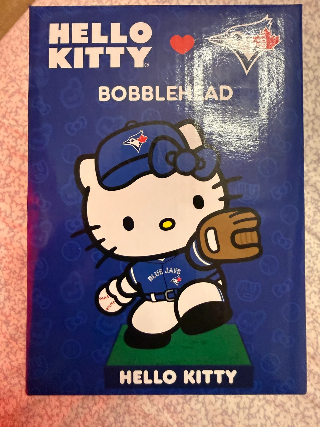 Limited Edition Hello Kitty Blue Jays Bobblehead