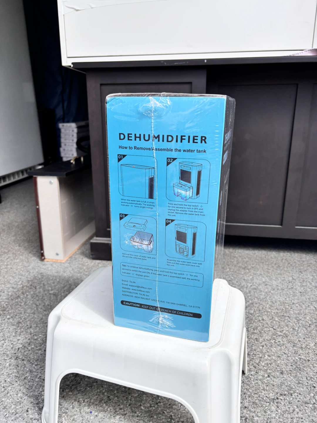 ToLife Portable Dehumidifier (Model TZ-C4S) - photo 3