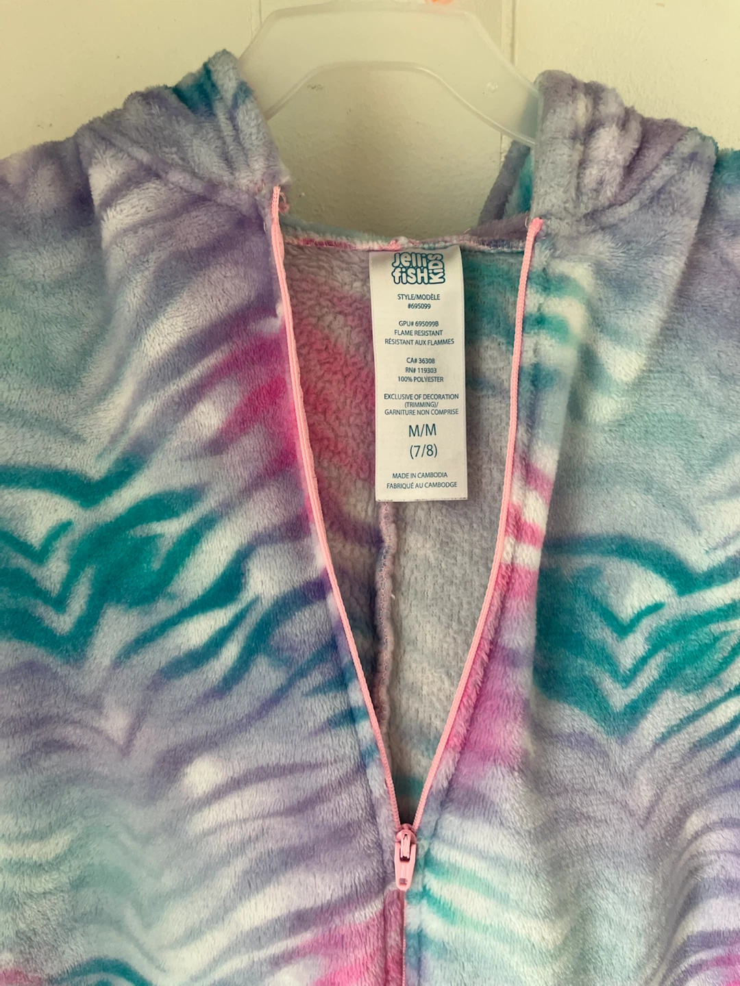 Jellifish Kids Plush Onesie - Size 7/8 - photo 4