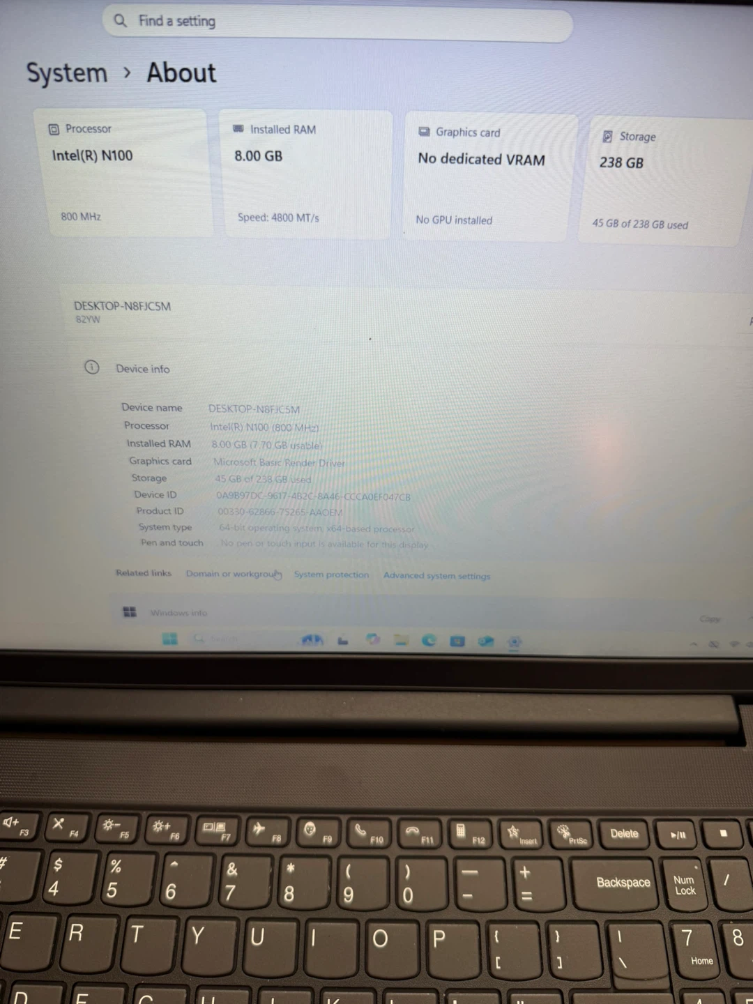 Lenovo Laptop 15 inch New In Box Windows 11 with charger - photo 5