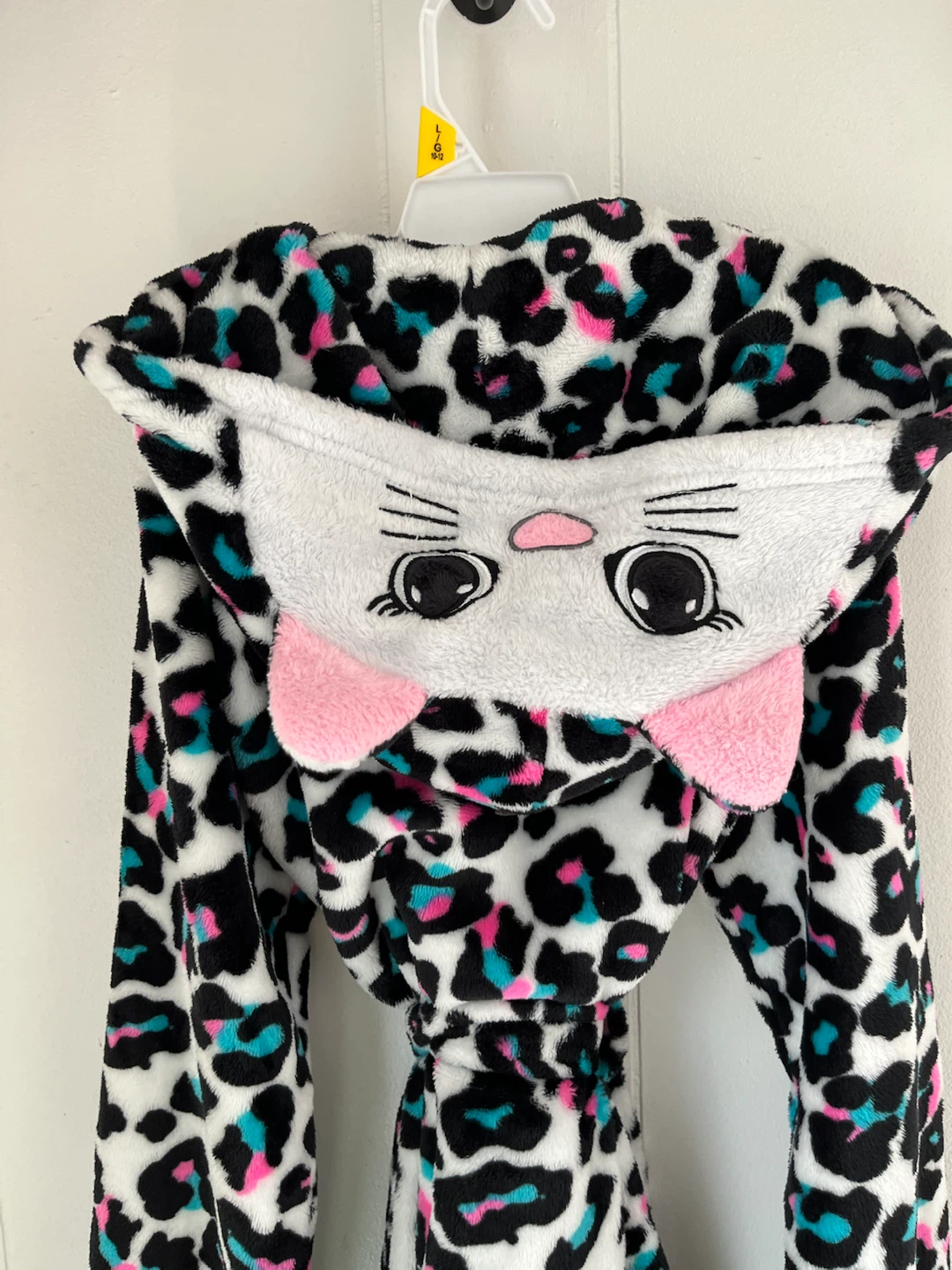 Jellifish Kids Cat Hooded House Robe - L (10/12)
