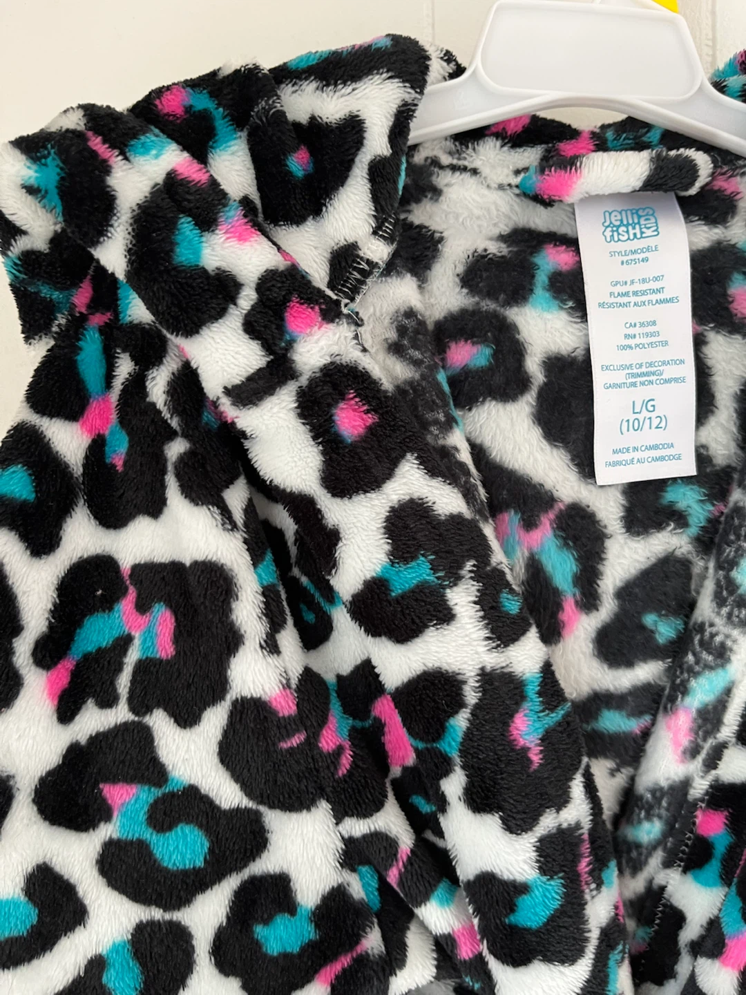 Jellifish Kids Cat Hooded House Robe - L (10/12) - photo 5
