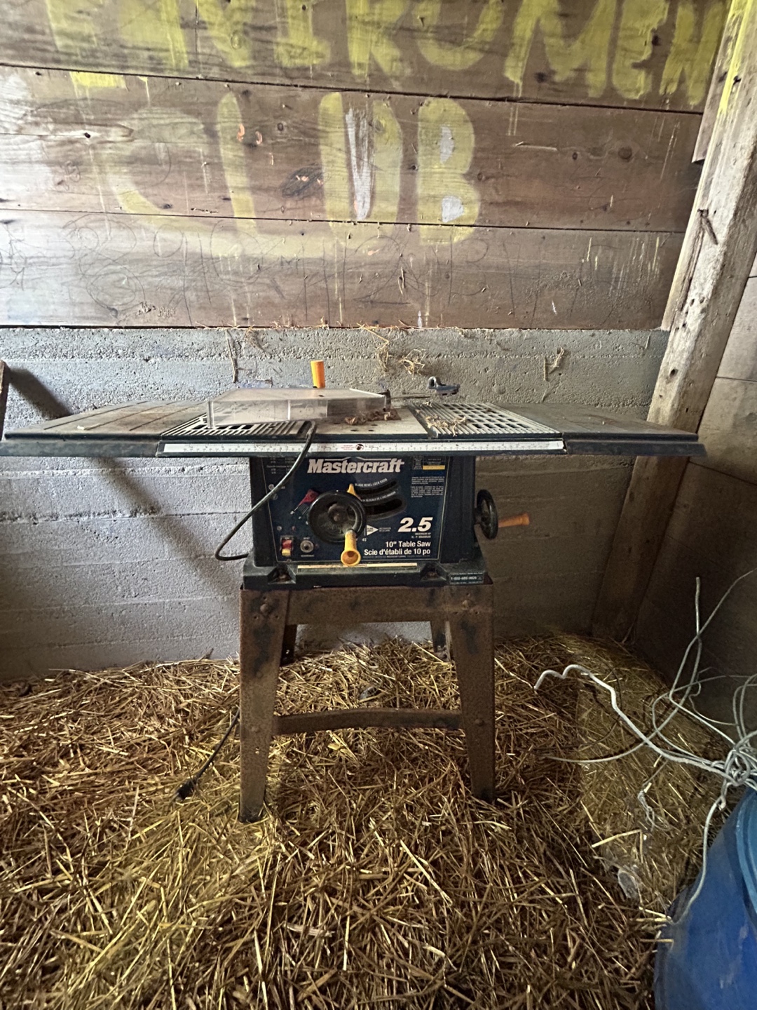 Mastercraft 10 inch Table Saw