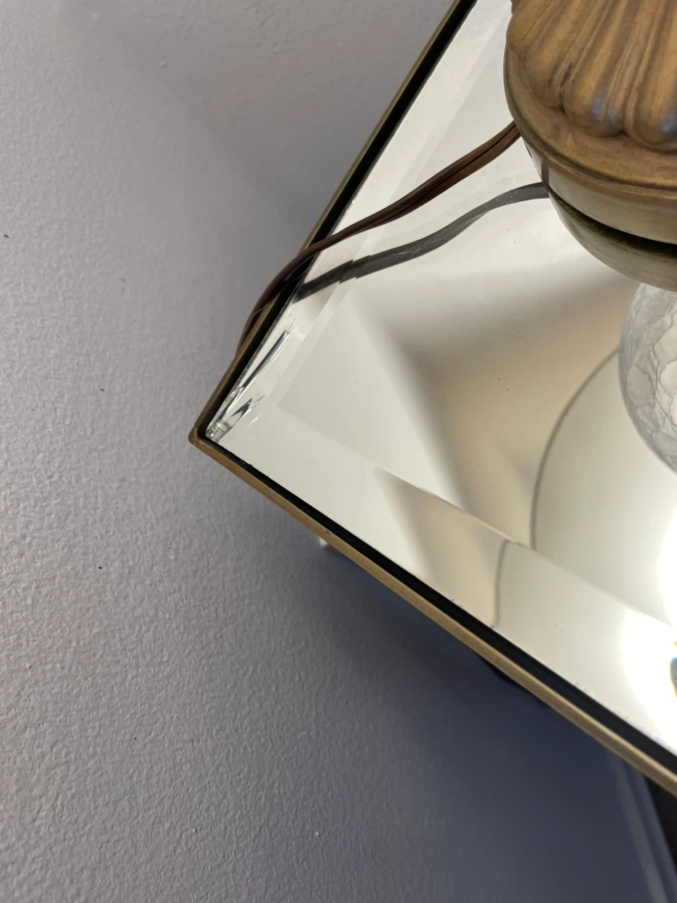 Mirrored Coffee Table and End Table Set - photo 4