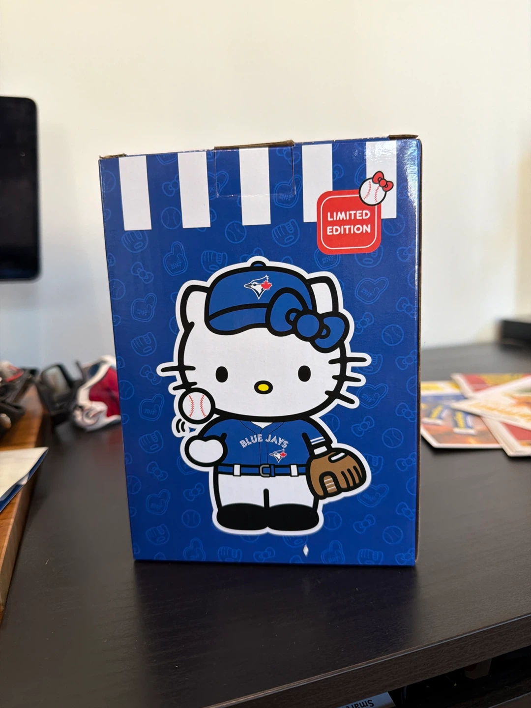 Hello Kitty Toronto Blue Jays Limited Edition Bobblehead