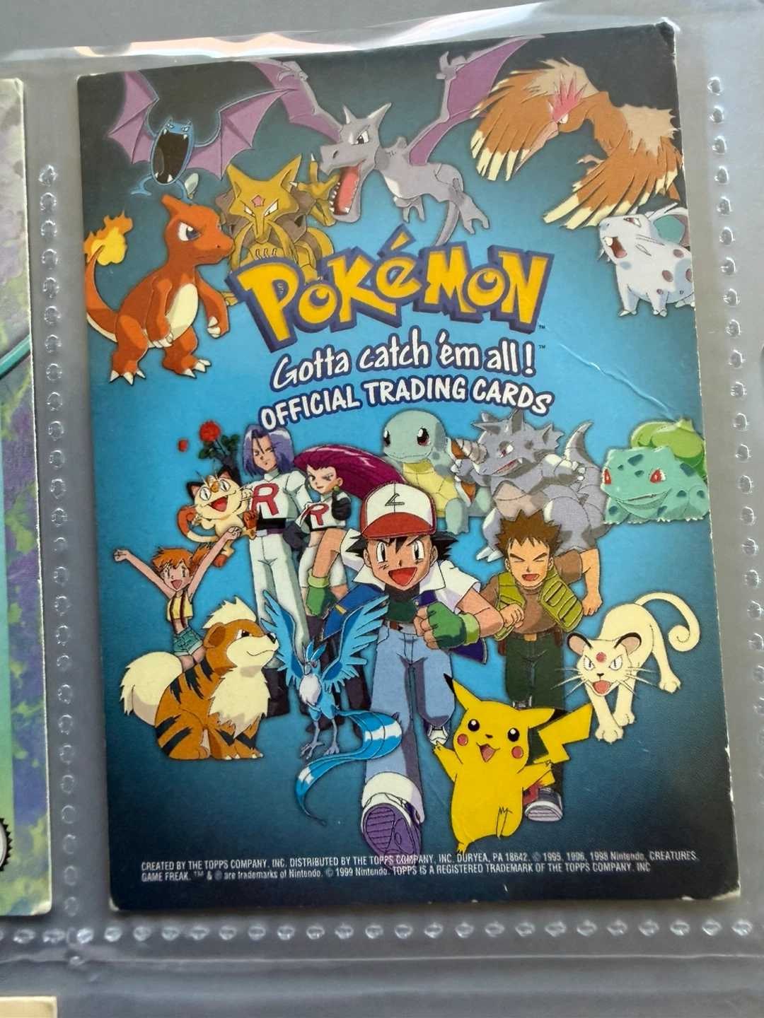 TOPPS Pokemon cards