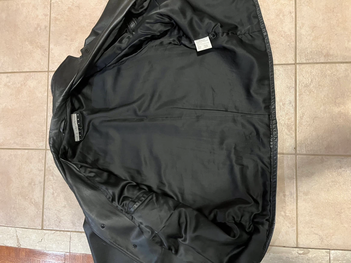 Bod & Christensen Couture Leather Jacket Black Large - photo 2