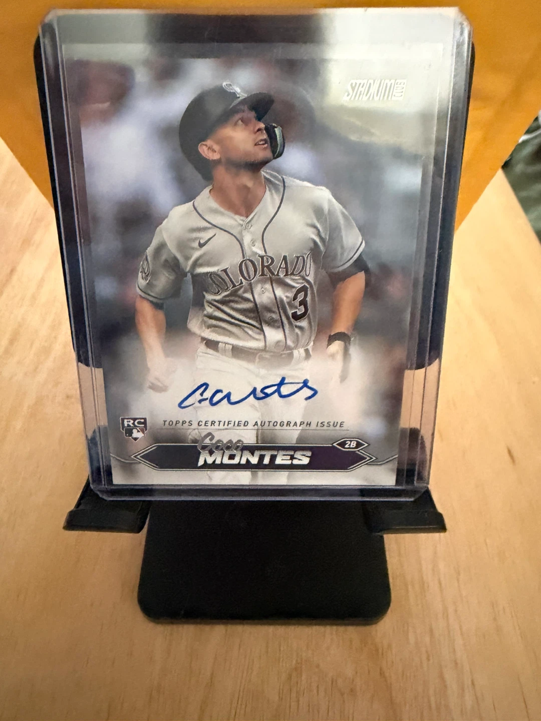 2024 Topps Stadium Club Coco Montes Autograph Card