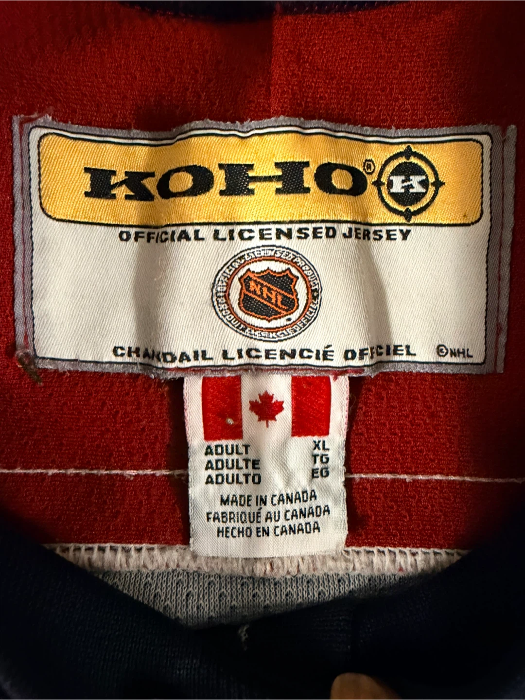 Vintage Koho Vancouver Canucks Jersey - photo 2