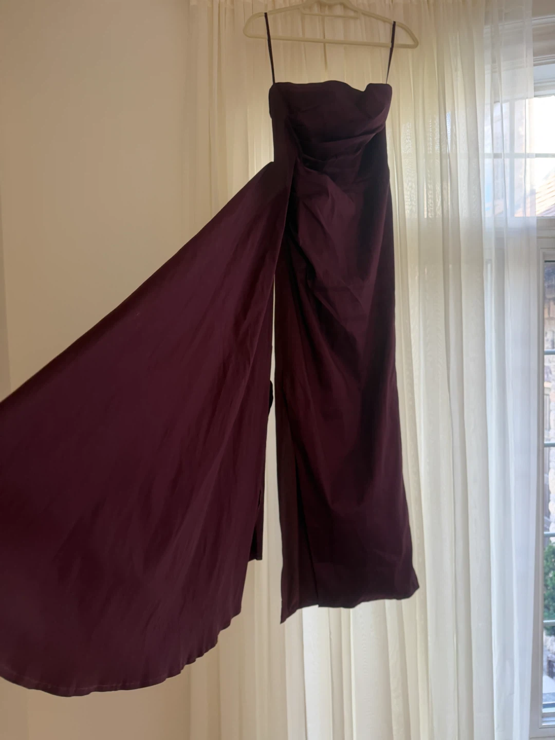 Elle Zeitoune Dark Plum  Dress Size 10 - photo 2