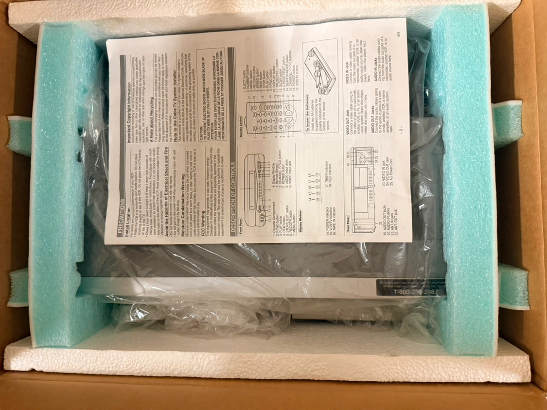 Funai VCR Video Cassette Recorder - photo 2