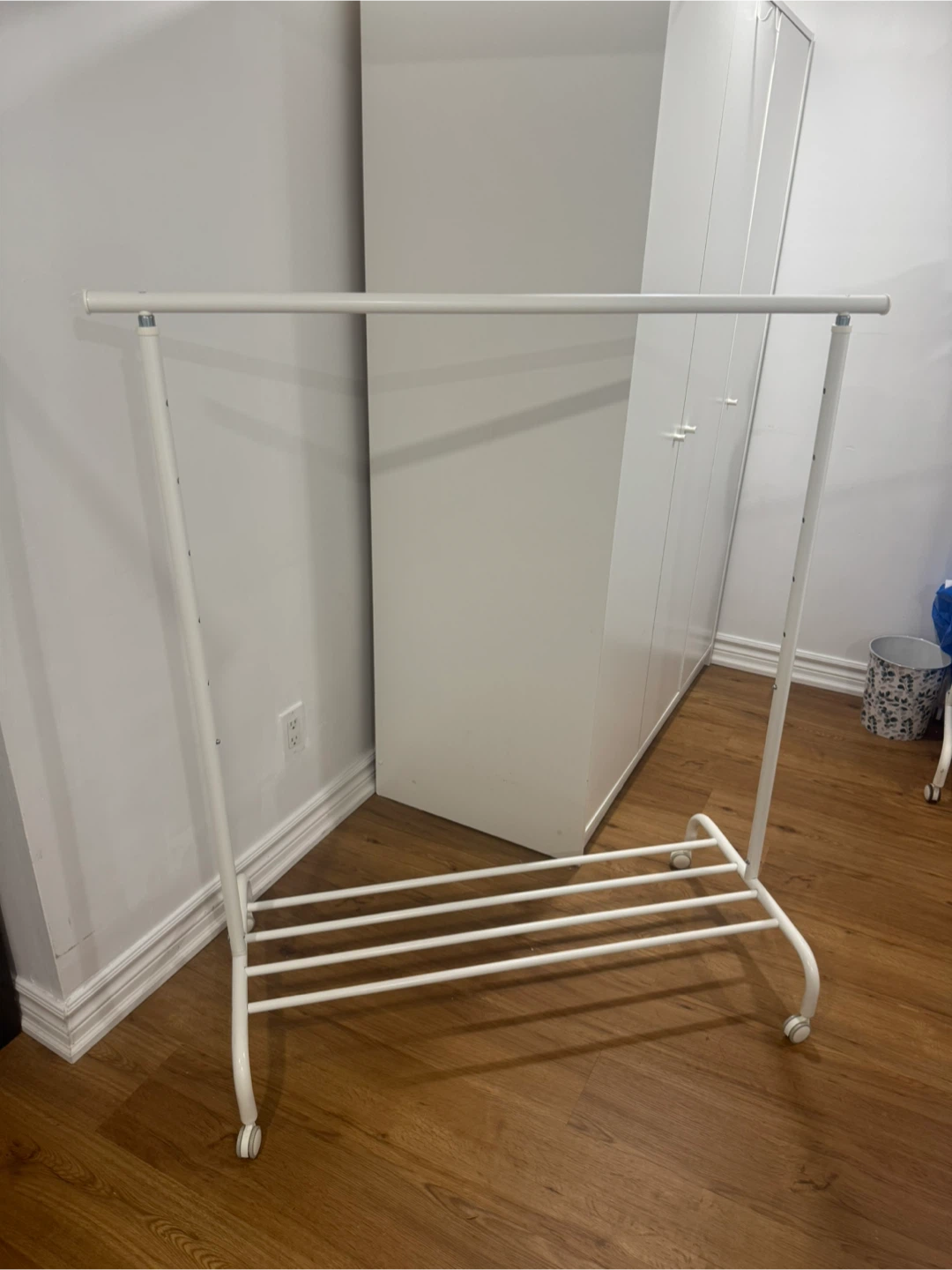 IKEA RIGGA Clothes Rack White
