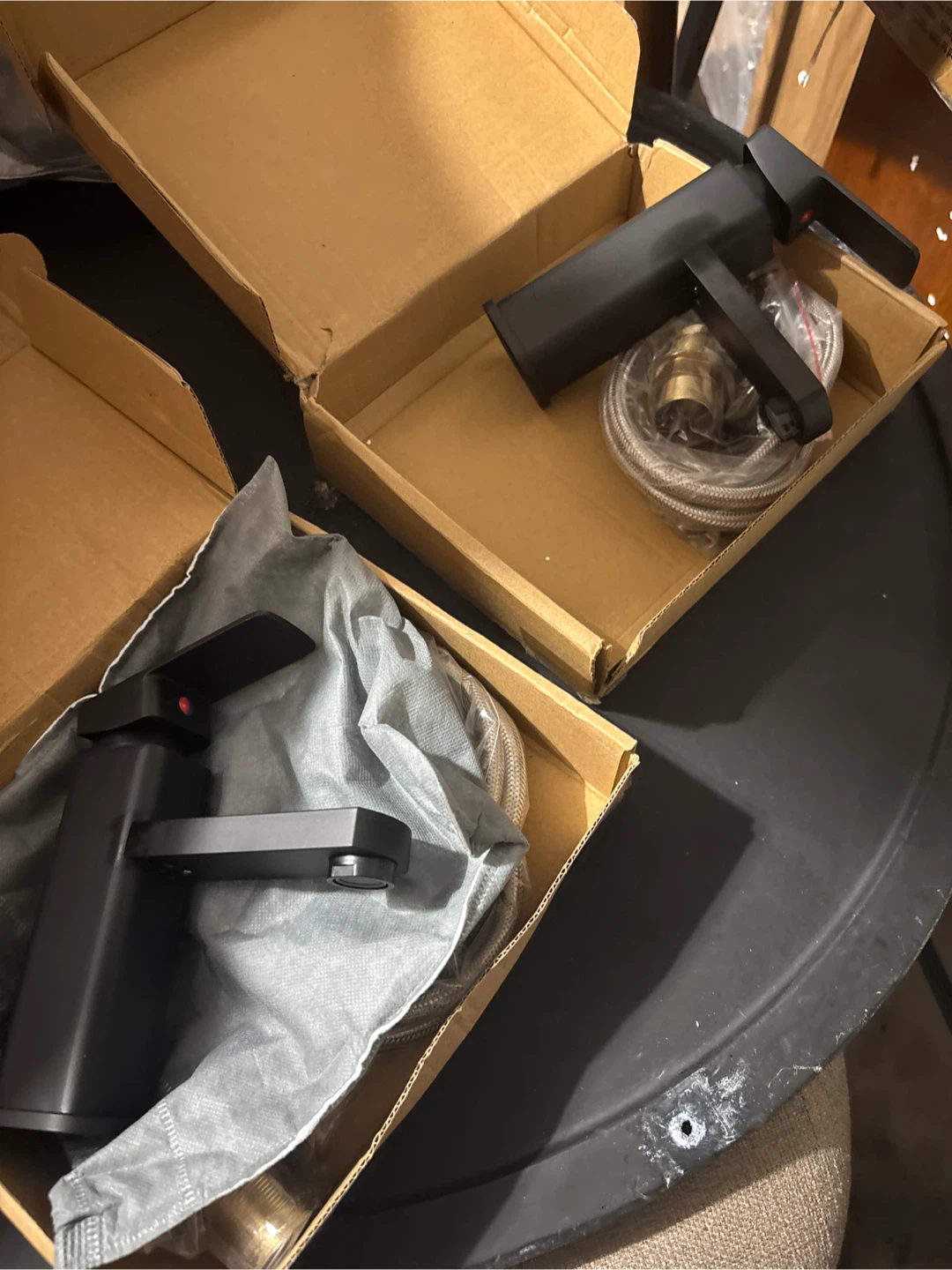 Two Matte Black Bathroom Faucets - photo 4