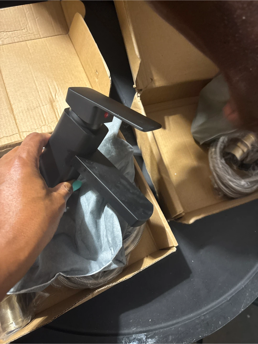 Two Matte Black Bathroom Faucets - photo 5