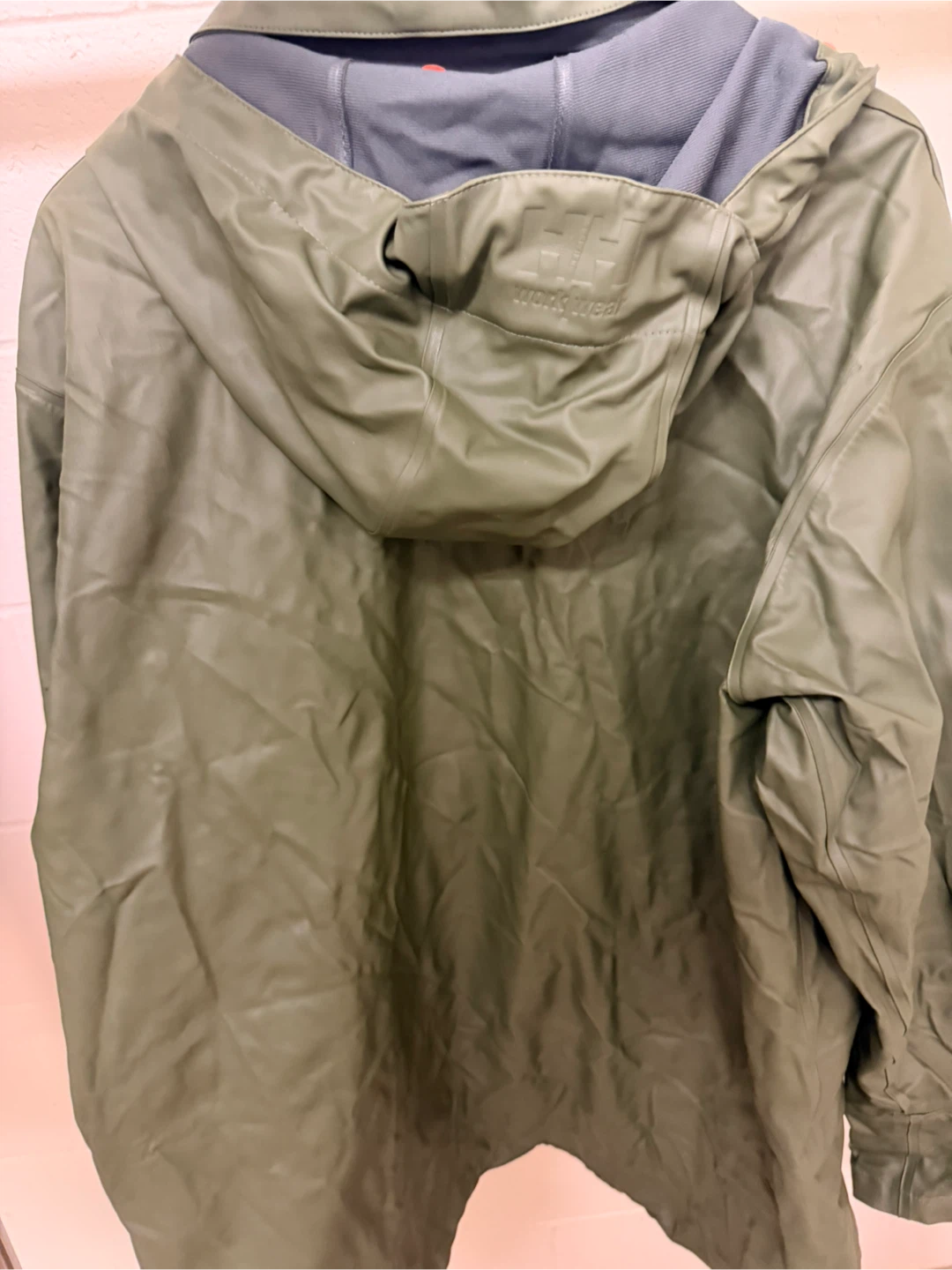 Helly Hansen Workwear Rain Jacket - Olive Green - photo 3