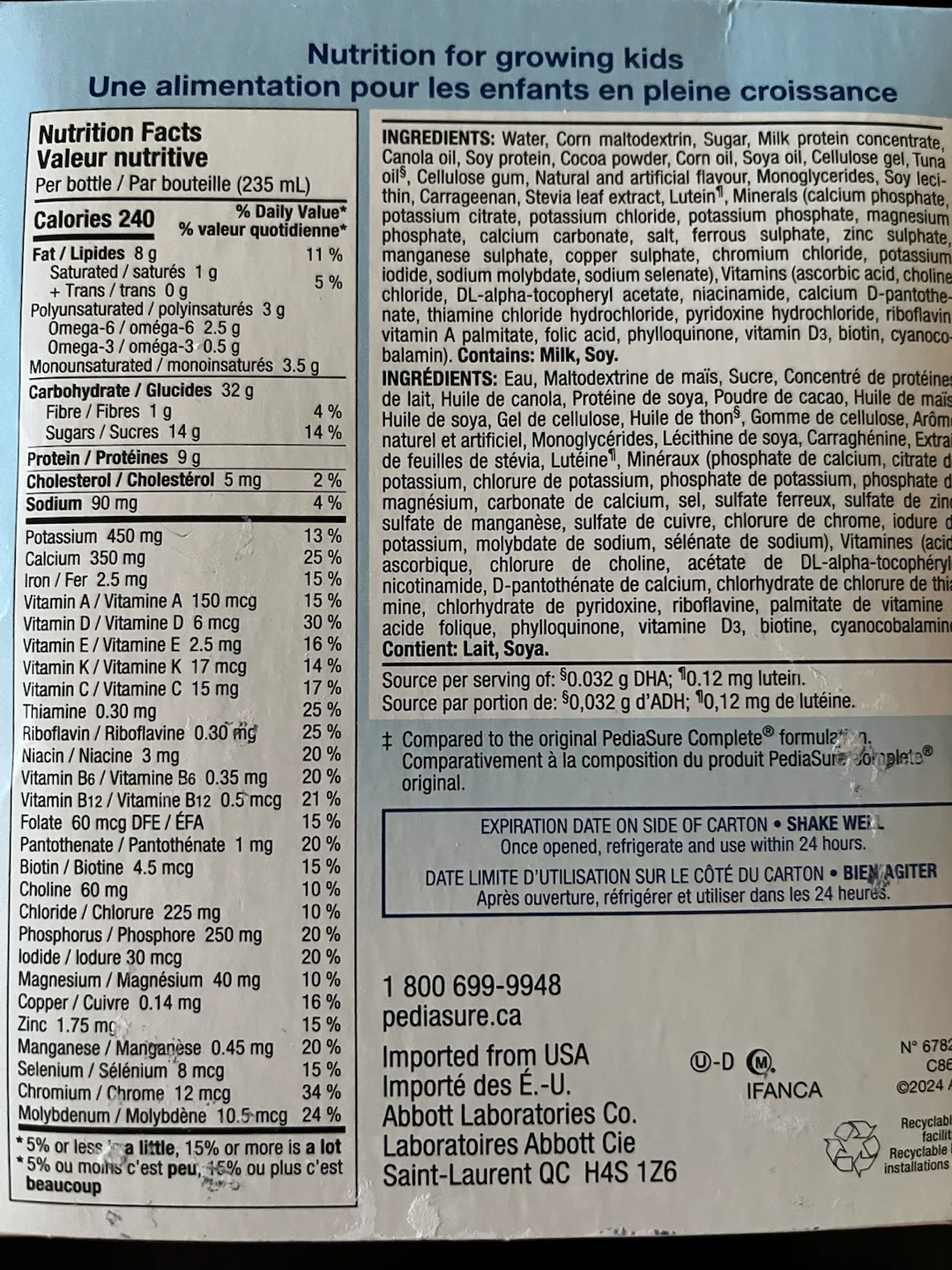 Boost Kids and PediaSure Complete Nutritional Drinks - photo 3