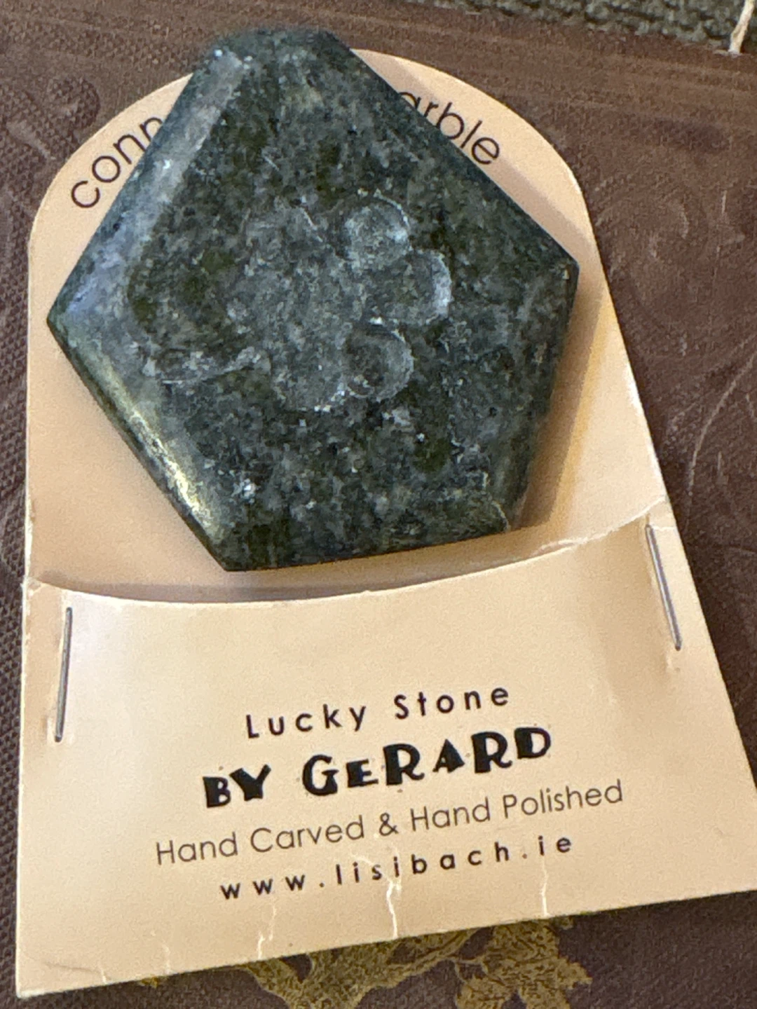Connemara Marble Lucky  Stone