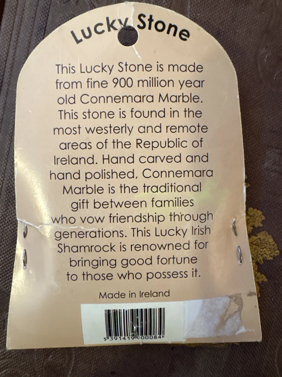 Connemara Marble Lucky  Stone - photo 3