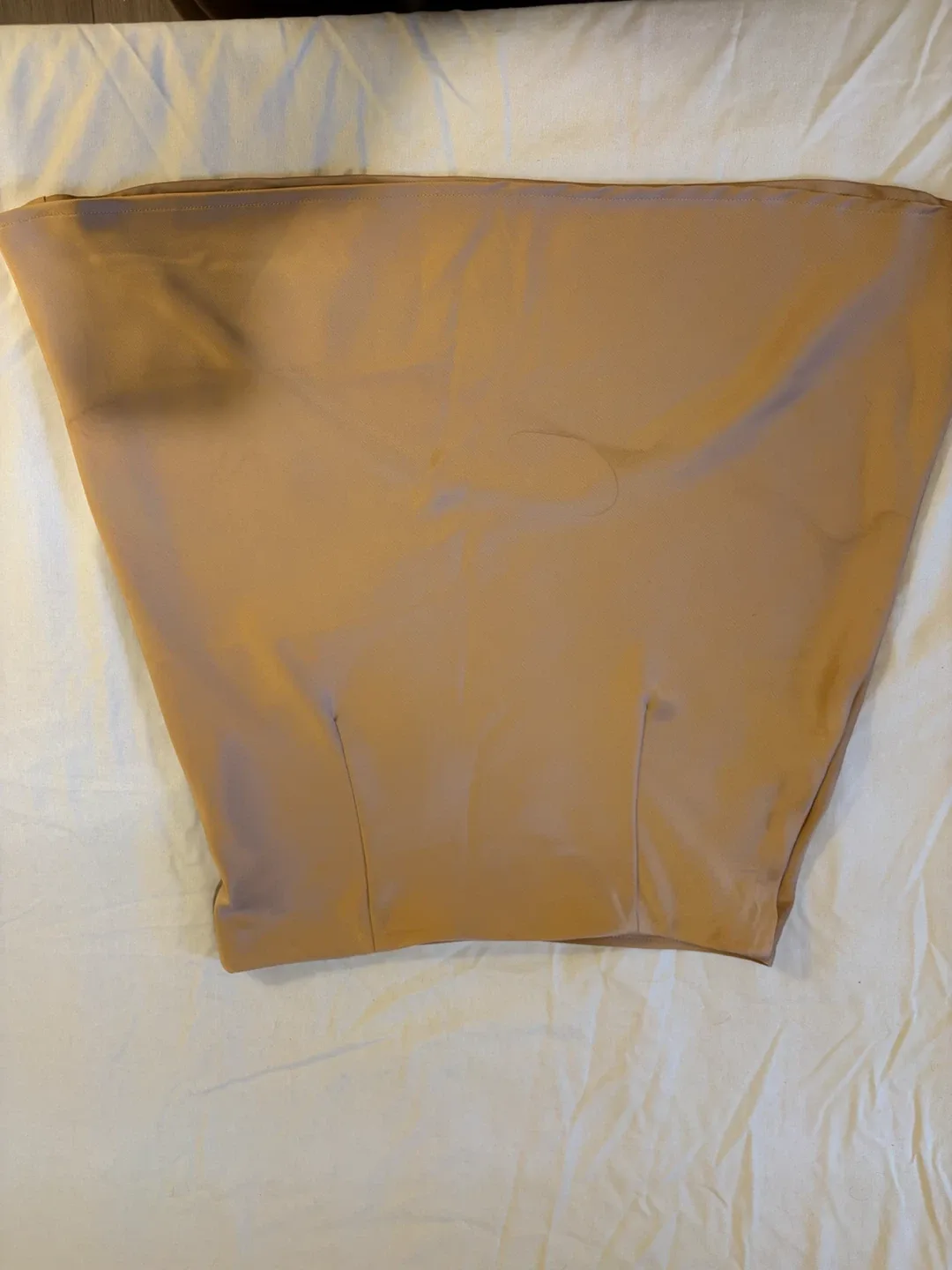 Rachel Zoe Tan Satin Skirt - photo 3